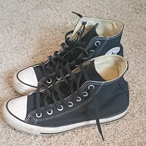 Converse Black Canvas High-Tops